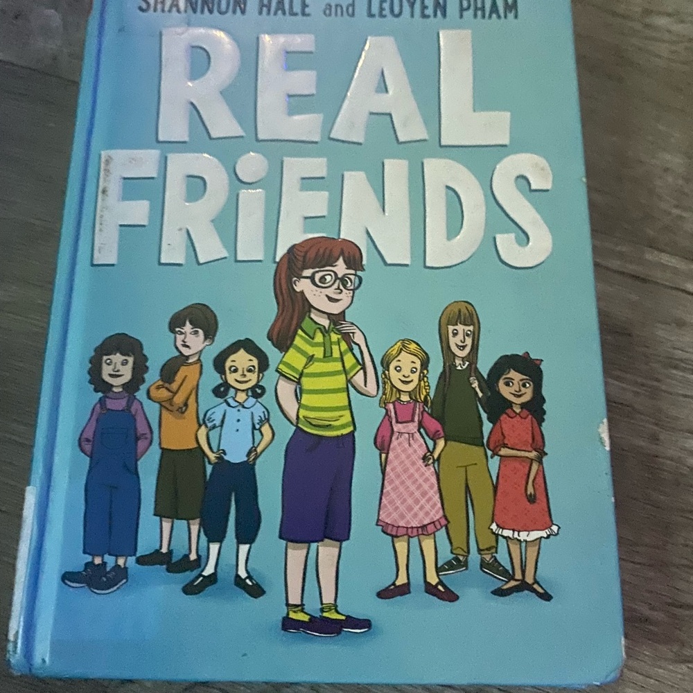 Real Friends Book by Shannon Hale and LeUyen Pham